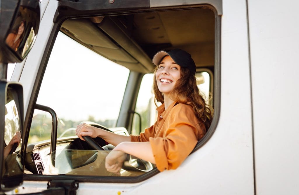 GoDesta TMS - diversity in trucking female truckie